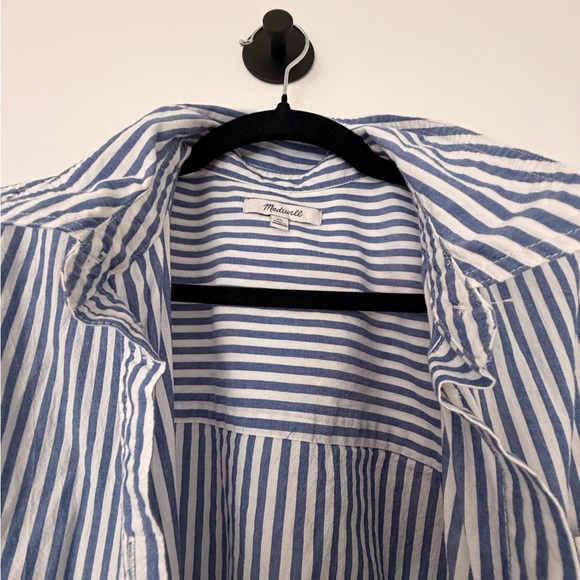 Madewell Seersucker Buttondown - Picture 3 of 3